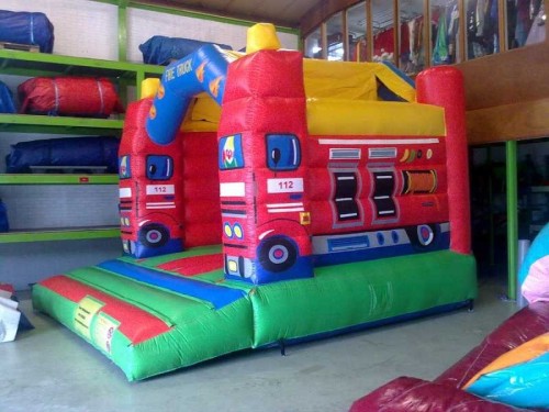 Springkussen Brandweerauto